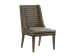 Cypress Point - Brandon Woven Side Chair - Dark Brown