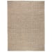 Natural Fiber - 2' x 3' Misti Rug - Silver/Ivory