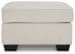 Cashton - Snow - Ottoman