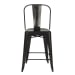 Vintage Series - Bow Back Counter Chair - Black