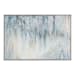 Overcast - Abstract Art - Blue