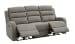 Avanti - Power Motion Sofa with Power Motion Head Recliner - Whiskers Nature Grey