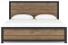 Vertani - Black - King Panel Bed