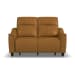 Walter - Power Reclining Loveseat With Power Headrests - Honey