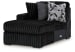 Midnight-Madness - 3-Piece Sectional With Laf Corner Chaise - Onyx
