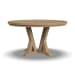 Lattice - Round Dining Table - Light Brown