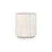 Layne - Round End Table - White Wash