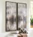 Sahriana - Brown / Beige - Wall Art Set (Set of 2)