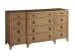 Newport - Garnet Breakfront Dresser - Light Brown