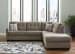 Mahoney - Chocolate - 2-Piece Sectional With Raf Corner Chaise