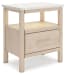 Cadmori - Two-Tone - One Drawer Night Stand