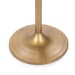 Malani - Travertine Round Dining Table - Gold