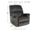 Ballinasloe - Smoke - Rocker Recliner