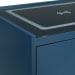 Rio - Nightstand With Electronic Features - Blue
