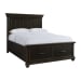 Slater - Queen Platform Storage Bed - Black