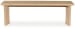 Whittgate - Light Brown - Large Dining Room Bench