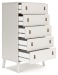 Aprilyn - White - Five Drawer Chest