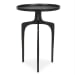 Accent Table - Raw Dark Brown