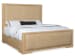 Retreat - King Cane Panel Bed - Beige