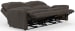 Fredda - Italian Leather Match Power Zero Gravity Reclining Sofa With Power Adjustable Headrest - Coffee