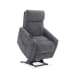 Luma Petite - Power Lift Recliner With Power Headrest, Lumbar, Heat & Massage - Dark Gray