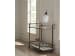 Modern - Bar Cart - Aged Gold