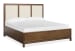 Ridgefield - King Upholstered Panel Bed - Russet
