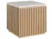 Avaline - Carmen Side Table - Light Brown / Gray