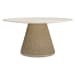 Cardoso - Indoor-Outdoor Dining Table - Brown / White / Woodtone