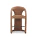 Archie - Distressed Leather Counter Stool - Maple Brown