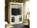 Summer Hill - Entertainment Console with Hutch - White