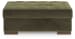 Caspian-Town - Olive - Oversized Accent Ottoman