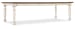 Americana - Leg Dining Table With One 22" Leaf - White