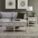 Lake House - 3 Piece Set (1-Cocktail 2-End Tables) - White