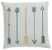 Gyldan - White / Teal / Gold - Pillow (Set of 4)