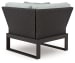 Beachloft - Black / Gray - Corner With Cushion