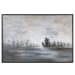 Evening Mist - Landscape Art - Black
