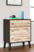 Piperton - Brown / Black - 6 Pc. - Three Drawer Chest, Four Drawer Chest, Queen Platform Bed, 2 Nightstands