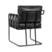 Strapling - Leather Dining Chair - Black