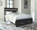 Starberry - Black - 7 Pc. - Dresser, Mirror, Chest, Queen Panel Bed with 2 Storage Drawers