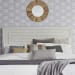 Modern Farmhouse - Queen Panel Headboard - White