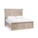 Adelaide - Eastern King Bed - Natural / Cream Wash