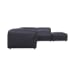 Form - Dream Modular Leather Sectional - Vantage Black