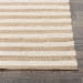 Rhodes - 9' x 12' Stripe Area Rug - Natural / Ivory