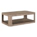 South Bend - Rectangular Cocktail Table - Brown