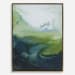 Serene Green - Framed Abstract Art