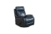 Duffy - Recliner-Swivel Glider With Handle - Blue