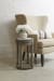 Spindle Leg Spot Table With Marble Top - Multi