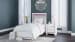 Altyra - Twin Panel Bed - White