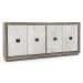 Denver - Solid Wood 4 Drawers Cabinet - Gray